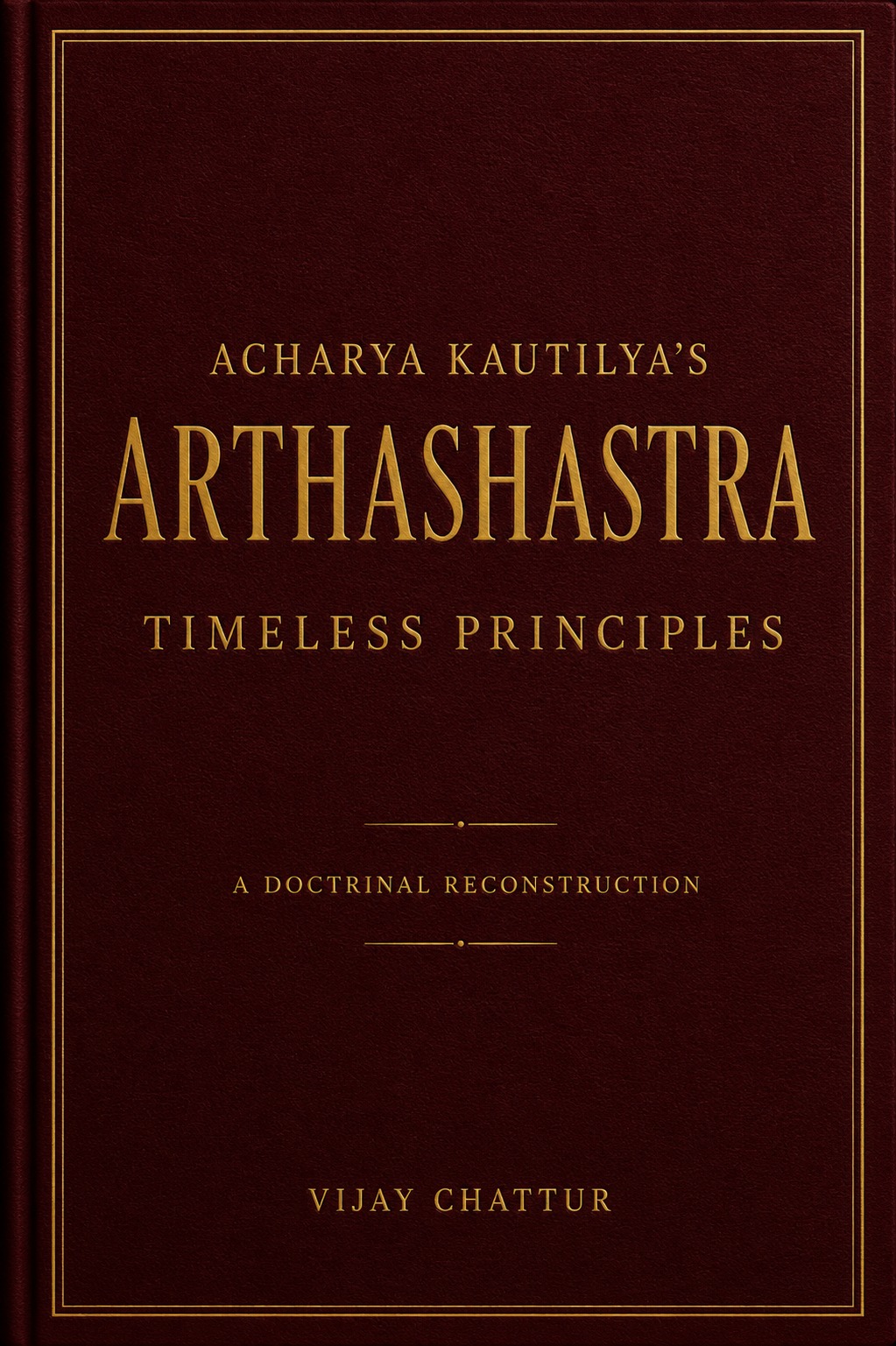 Acharya Kautilya's Timeless Principles.